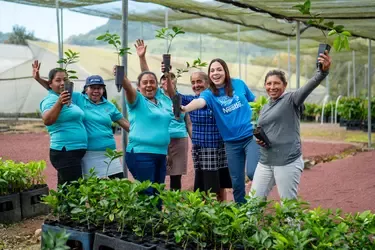 Mujeres viveristas