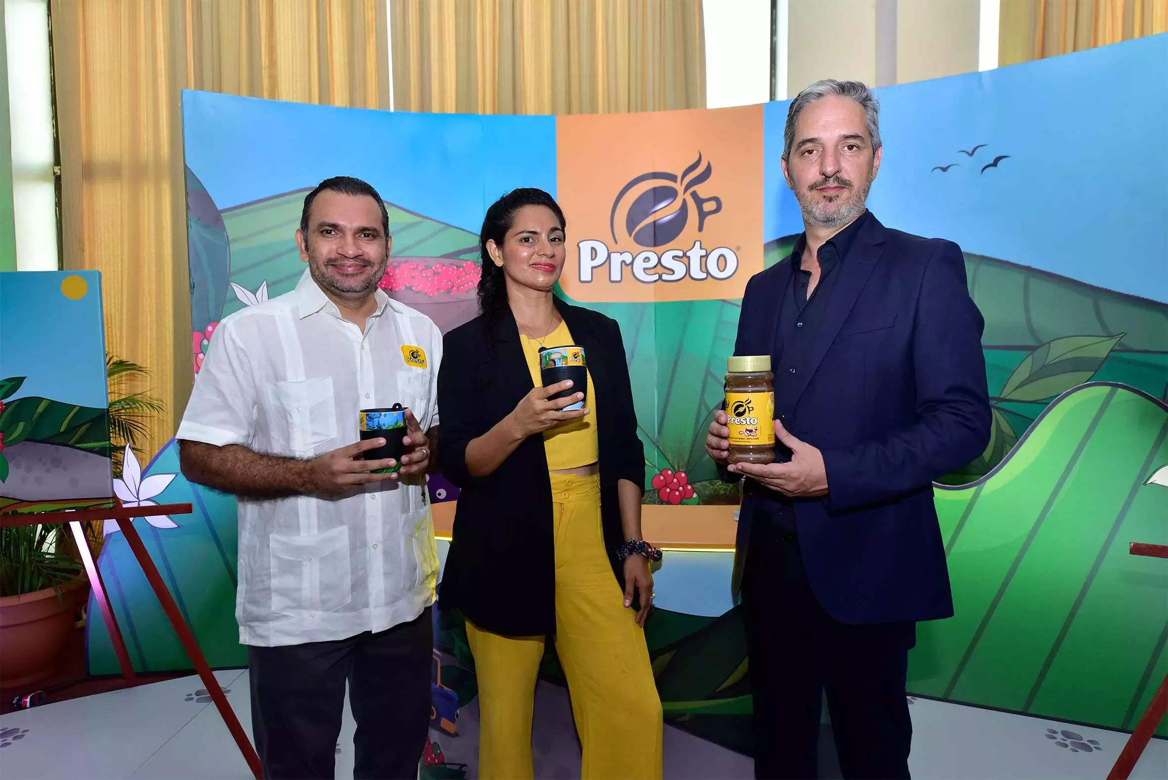 Tazas coleccionables “Con Presto tu café va con vos”