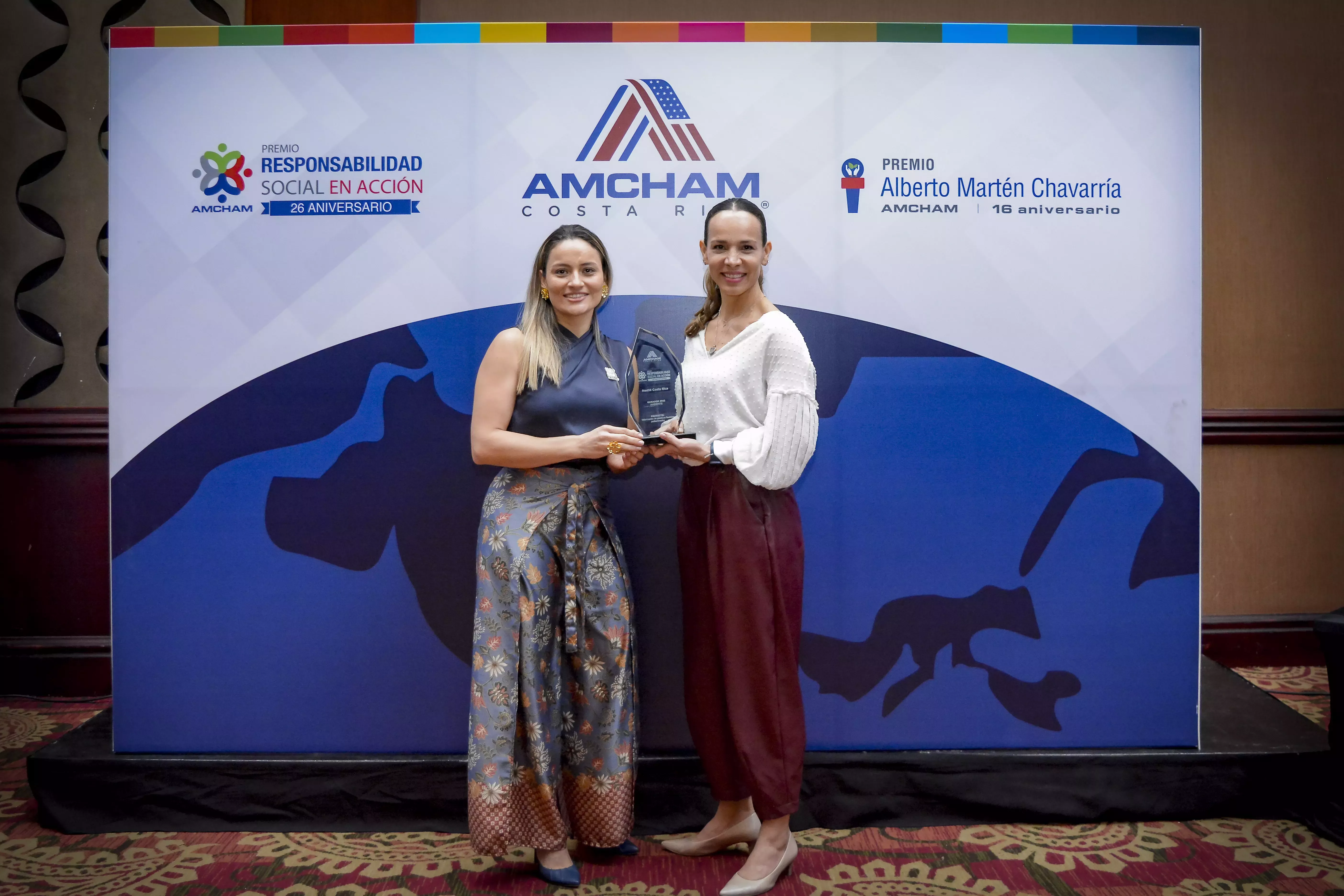 premios Responsabilidad Social en Acción de la Cámara Costarricense Norteamericana de Comercio (AmCham) 2022