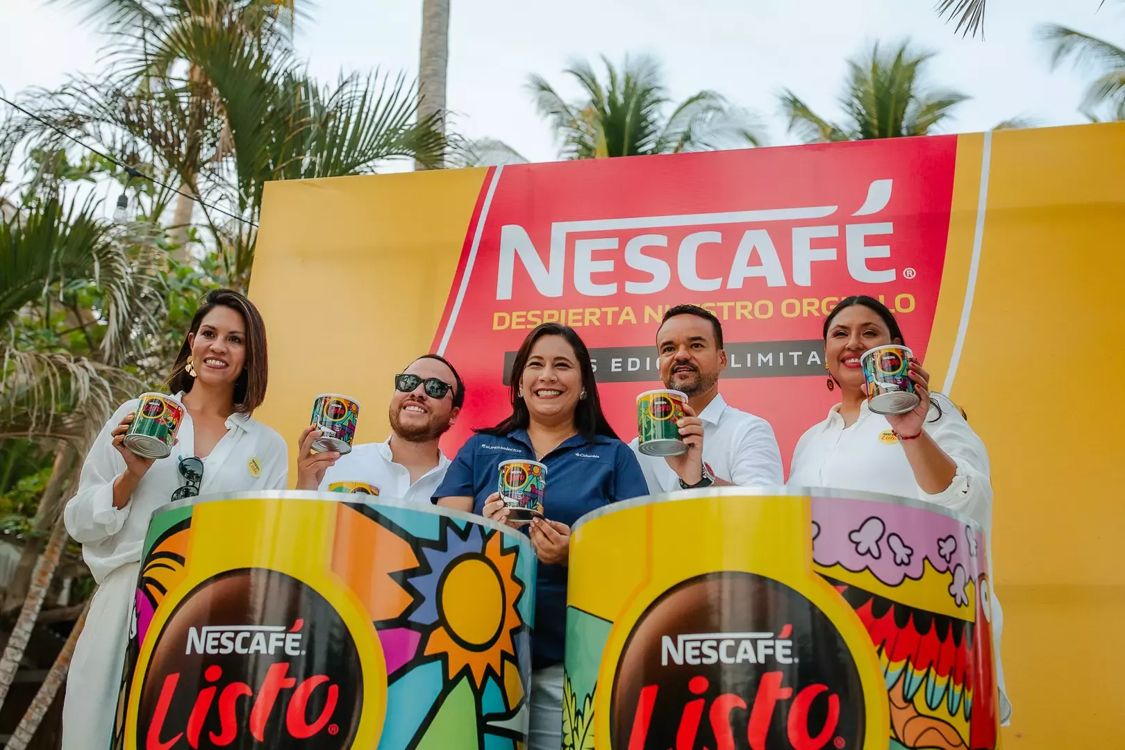edición limitada de latas diseñadas por artistas locales