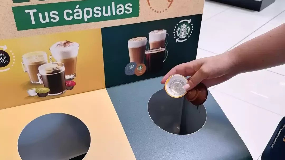 Reciclaje de cápsulas