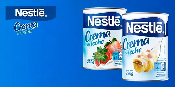 banner crema de leche nestle