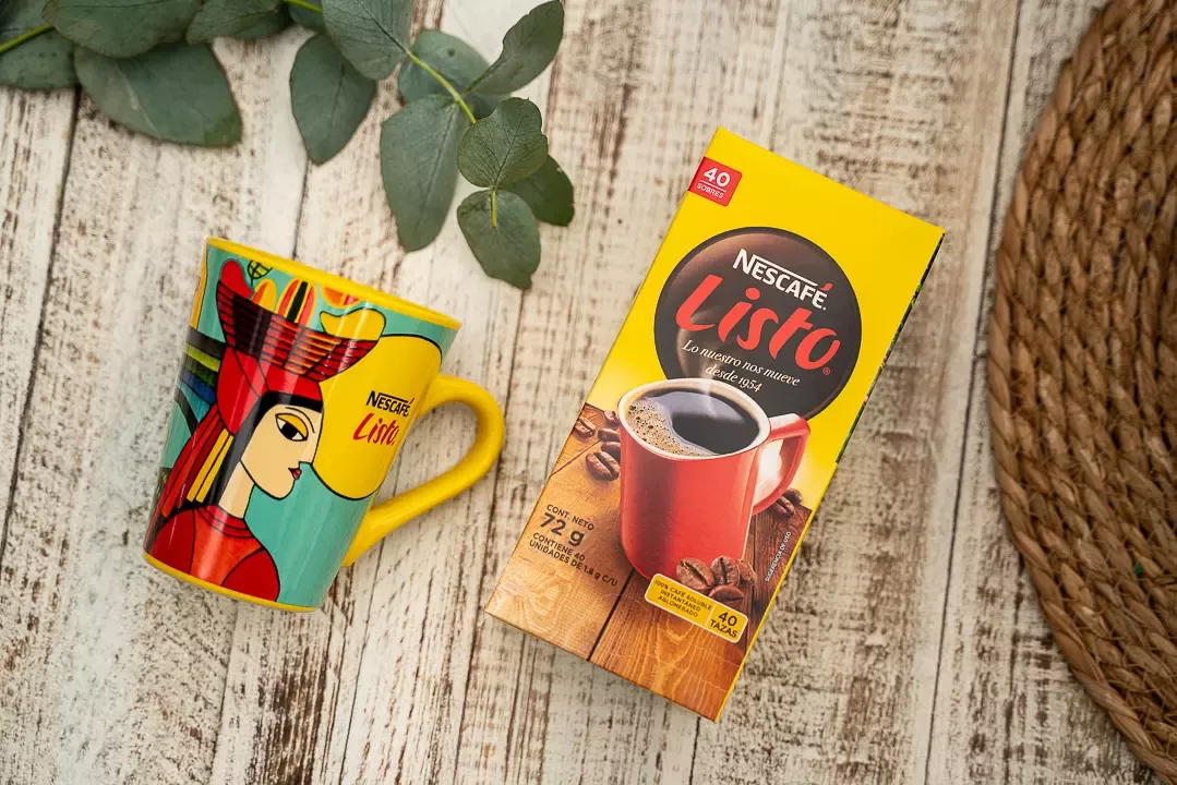 Nescafé Listo, tazas INSPIRADO EN LO NUESTRO