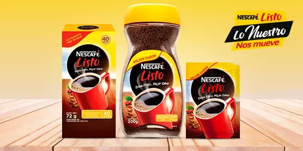 banner nescafe listo