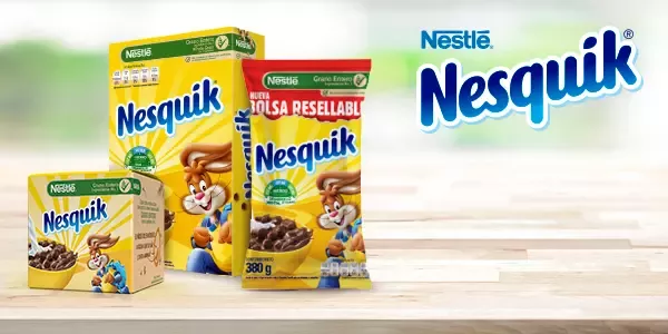 banner nesquik cereal