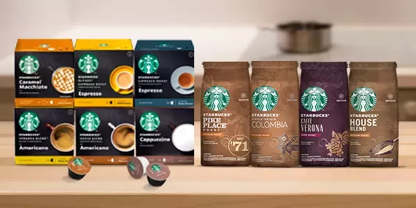 banner starbucks at home