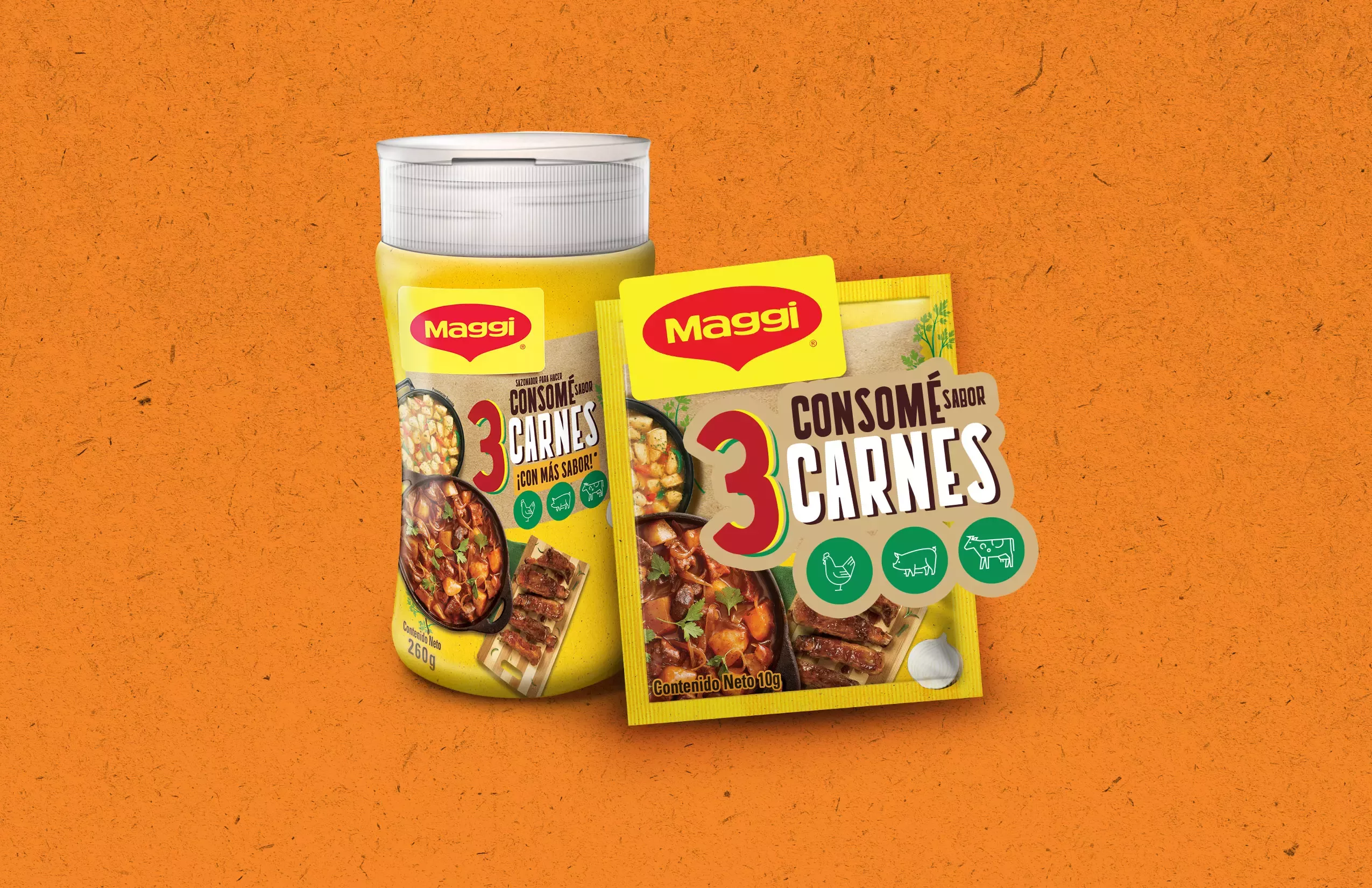 Maggi 3 Carnes